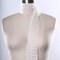 2 Yards Ivory Floral Polyester Lace Trim with Straight Edges for Home Decor and Craft Projects